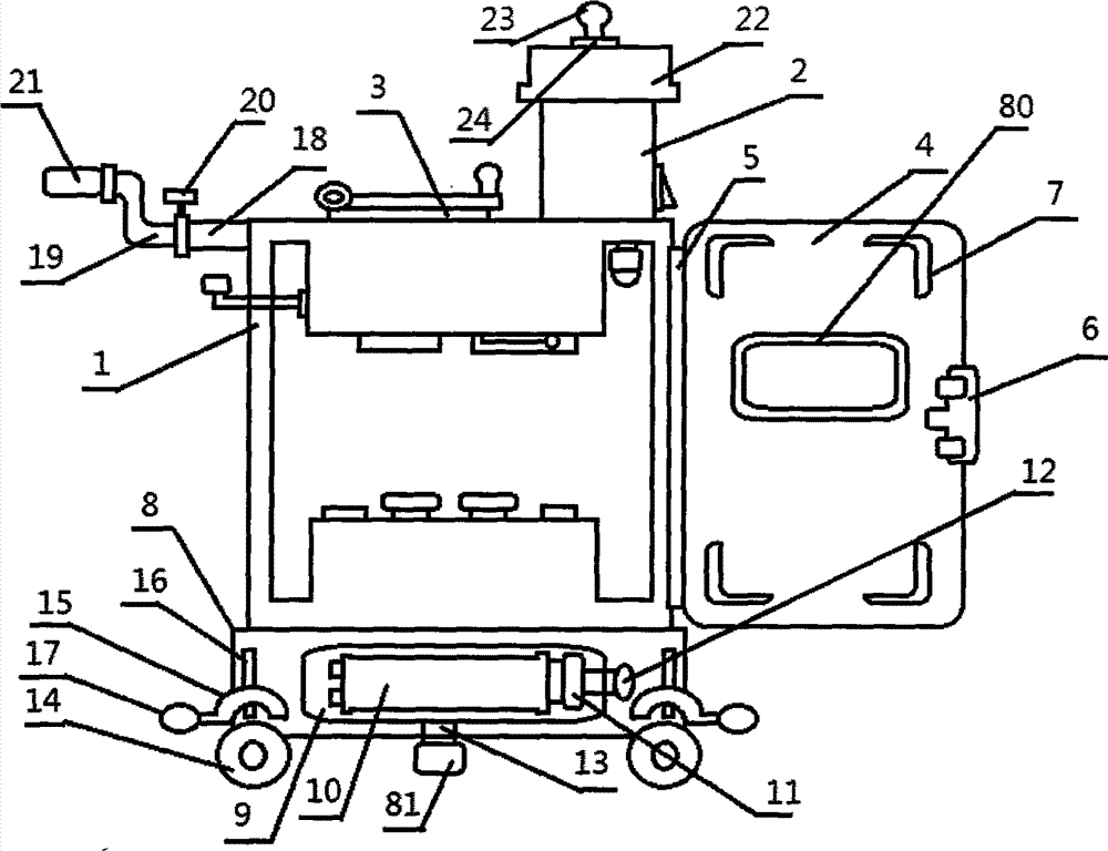 Hanging-free administration and transfusion nursing device