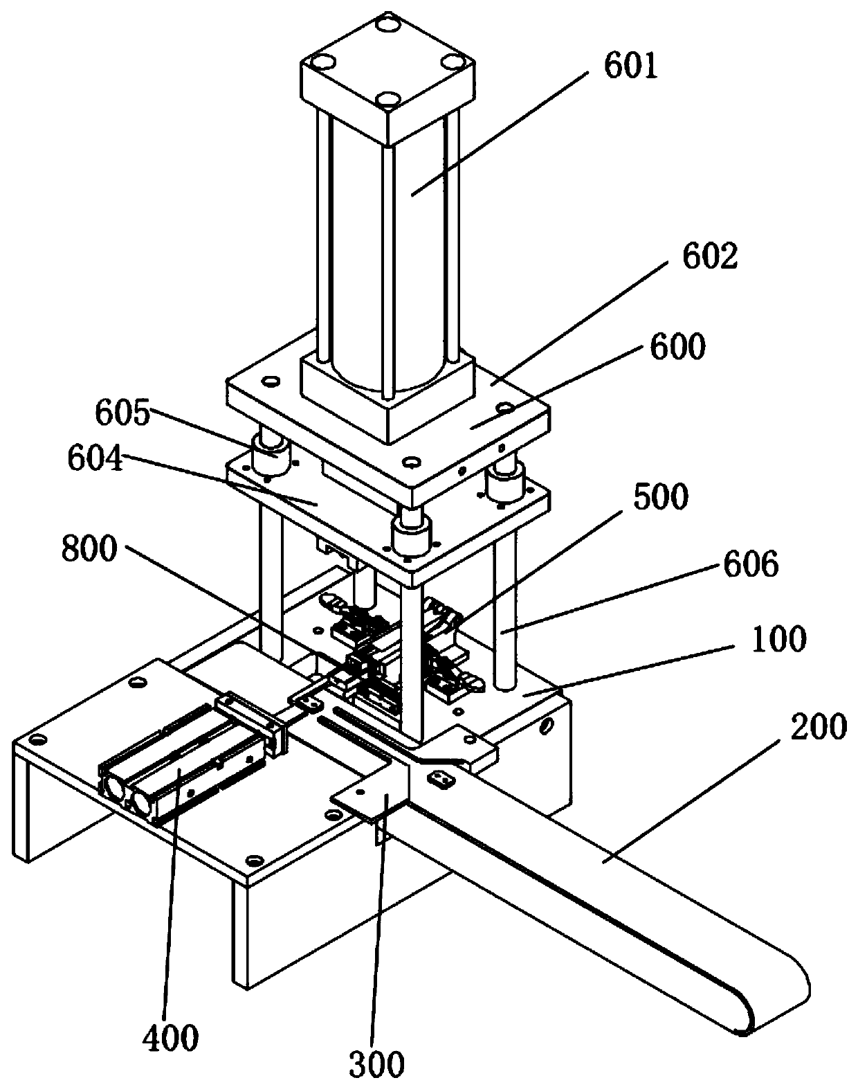 Automatic riveting method and automatic riveting device