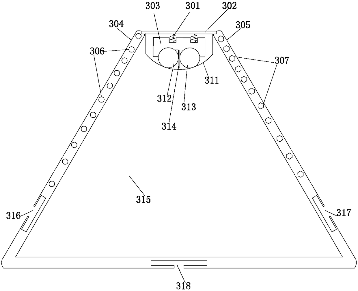 Optical Fiber Sensing Equipment for Water Engineering Construction Behavior Integrated with Acoustic Emission Source Expansion Device