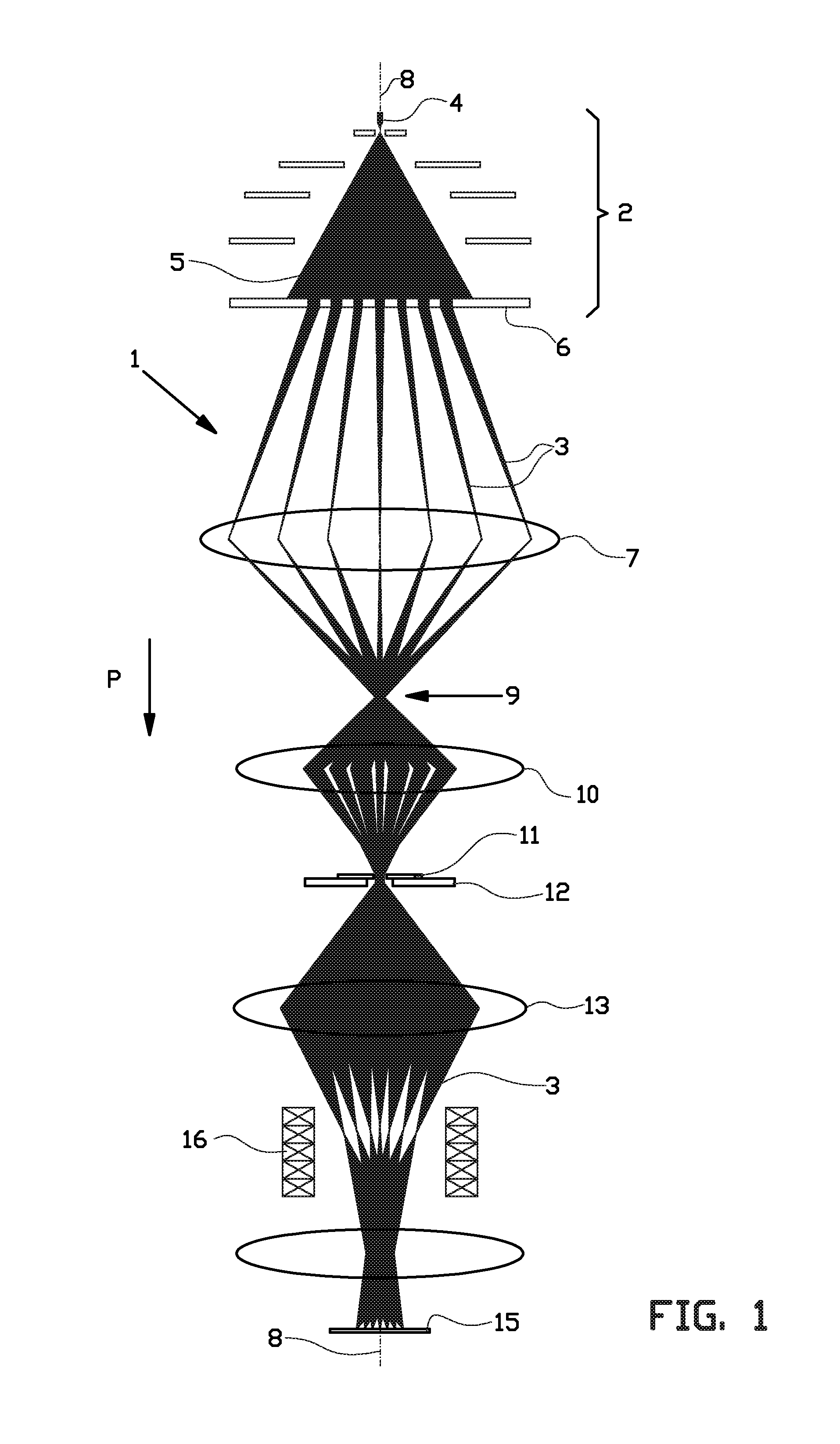 Apparatus and method for inspecting a surface of a sample