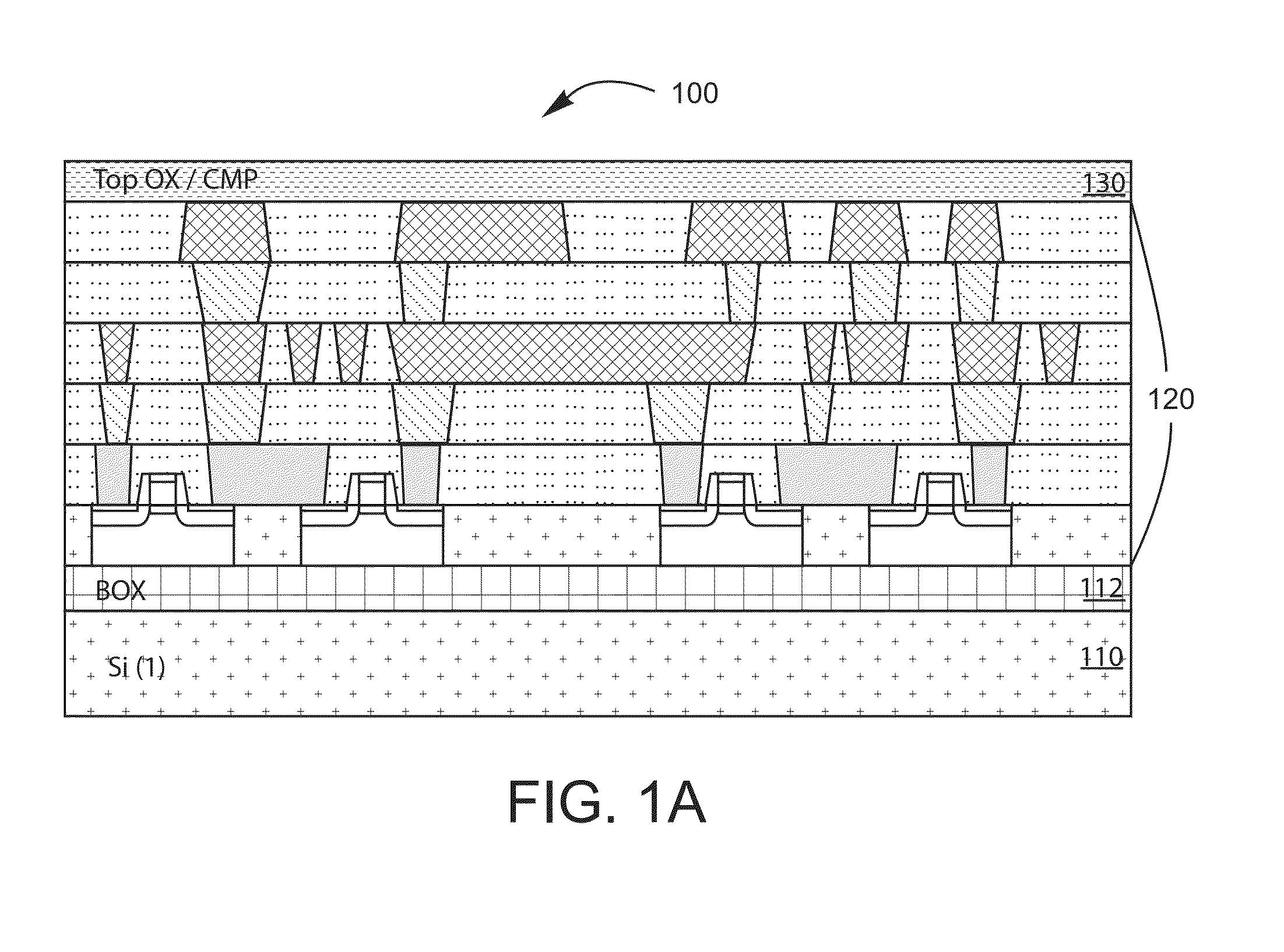 Integrated CMOS and MEMS with air dielectric method and system