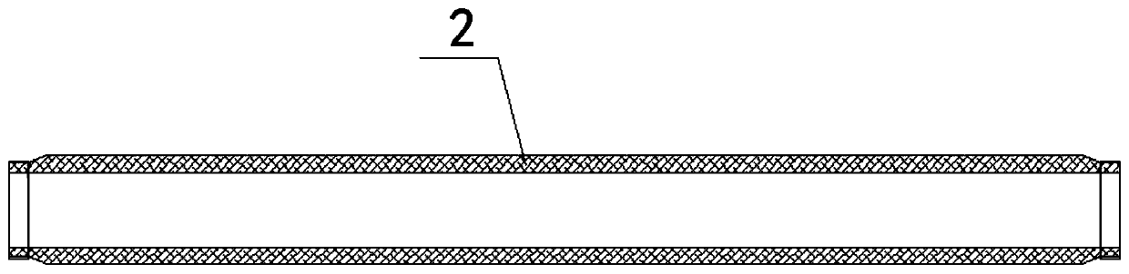 High-temperature and high-pressure valve type combined melt filter strip