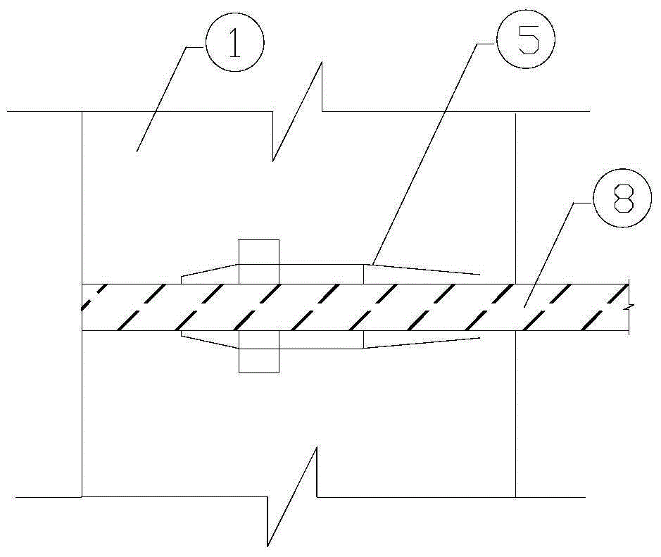 An external prestressed multi-point anchorage reinforcement method for bridge structures