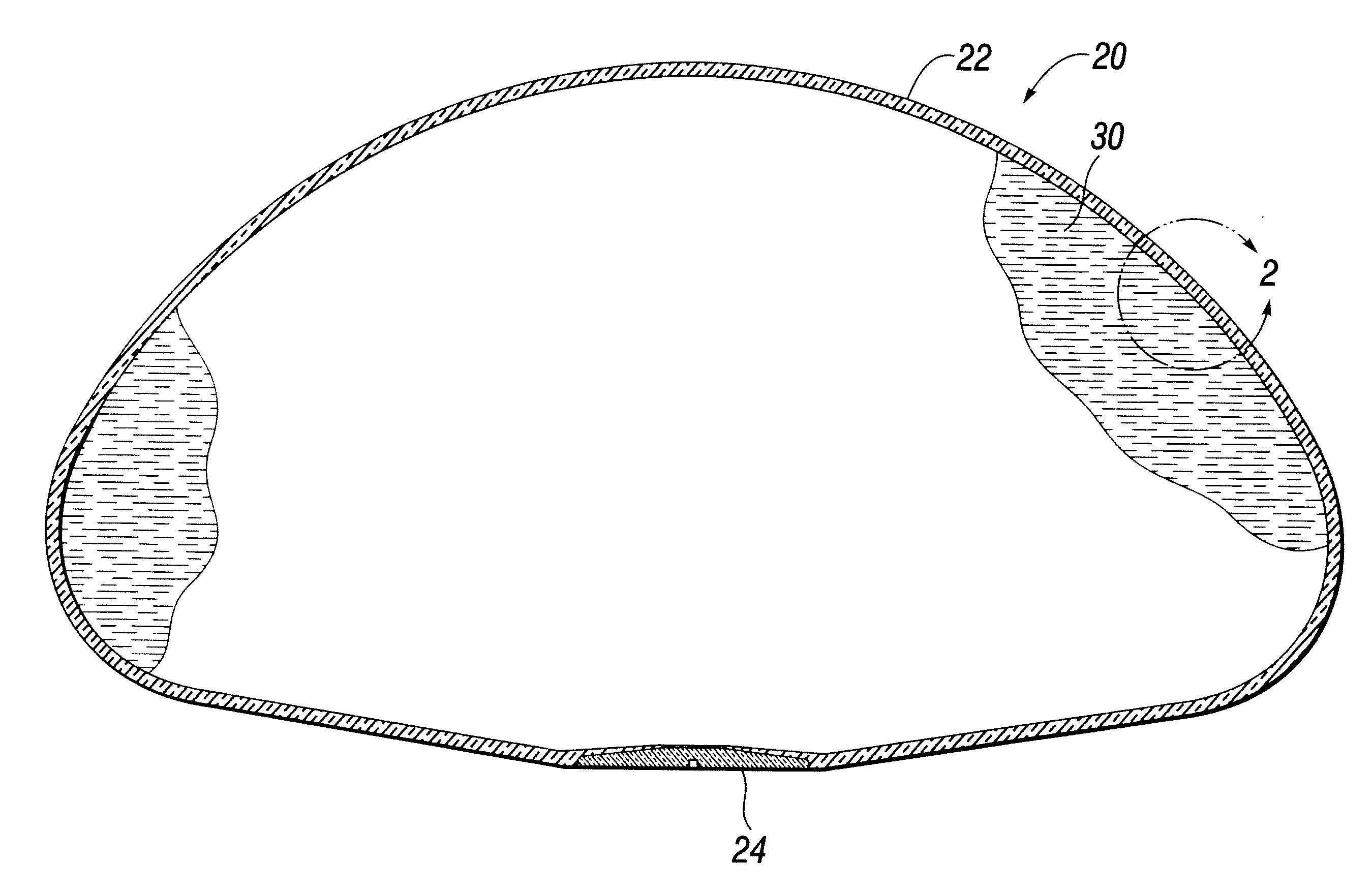 Self-sealing shell for inflatable prostheses