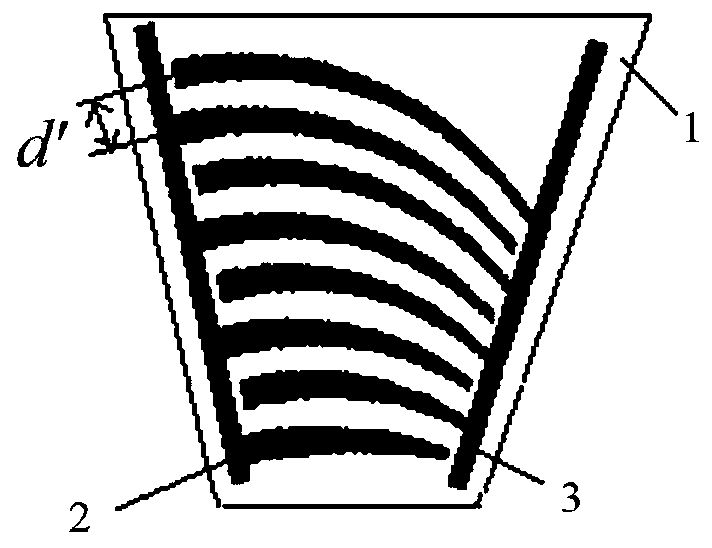 Interdigital transducer array and manufacturing method