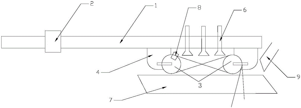 Storage wire limit control device