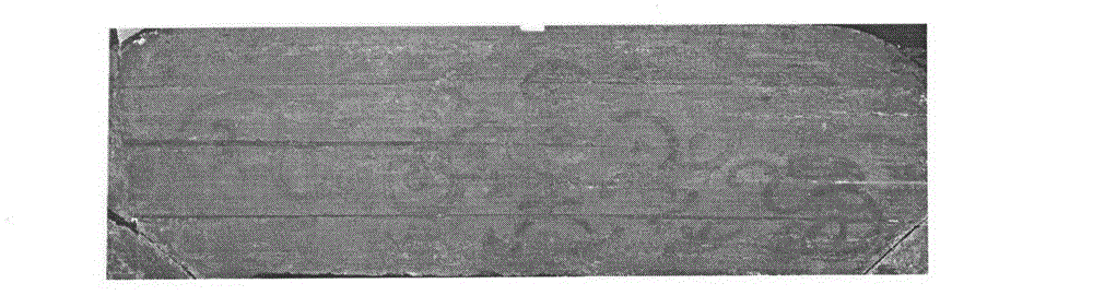 Insulation blocking and restoring method for colored drawing film layer of ancient building