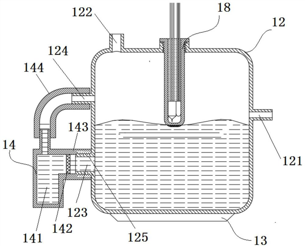 Steam generating device and clothes care machine