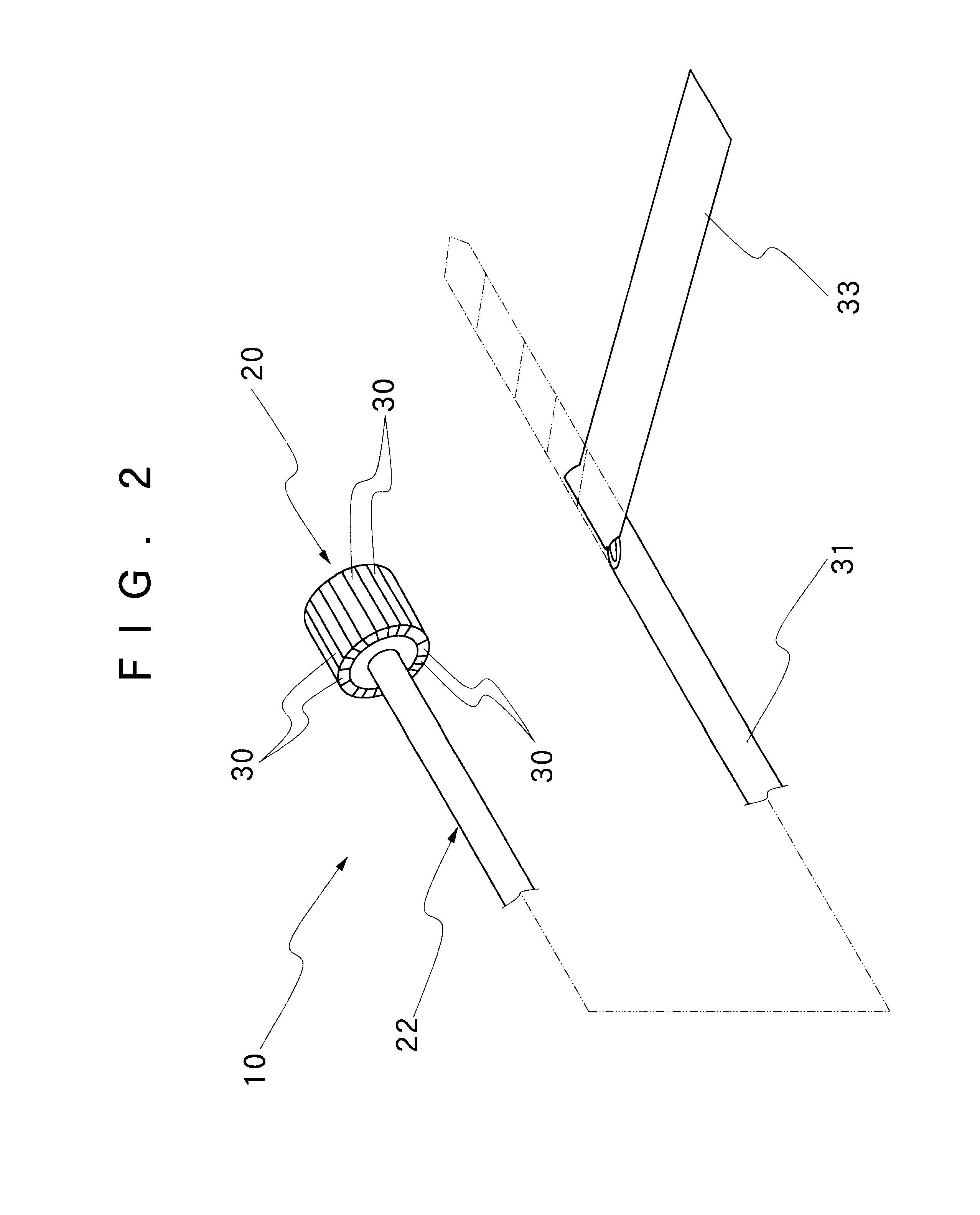 Ultrasound probe for ultrasound examination system