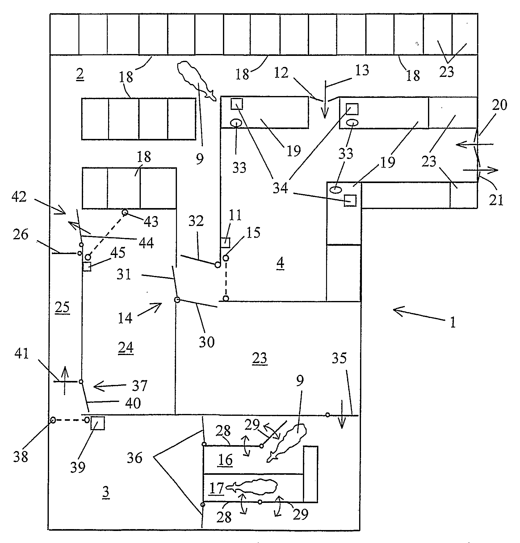 Device and Method for Automatic Milking of Animals