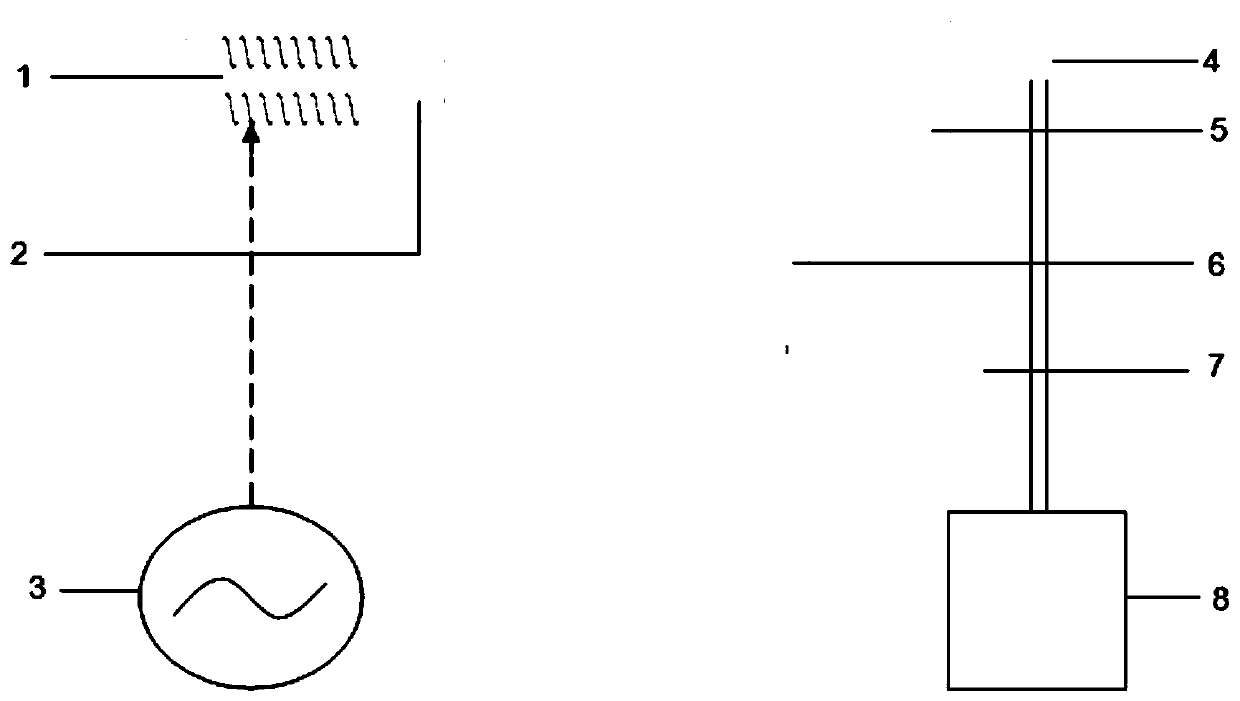 Ultrasonic liquid knife impacting metal material surface nanocrystallization method and special device thereof