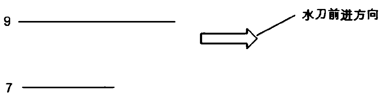 Ultrasonic liquid knife impacting metal material surface nanocrystallization method and special device thereof