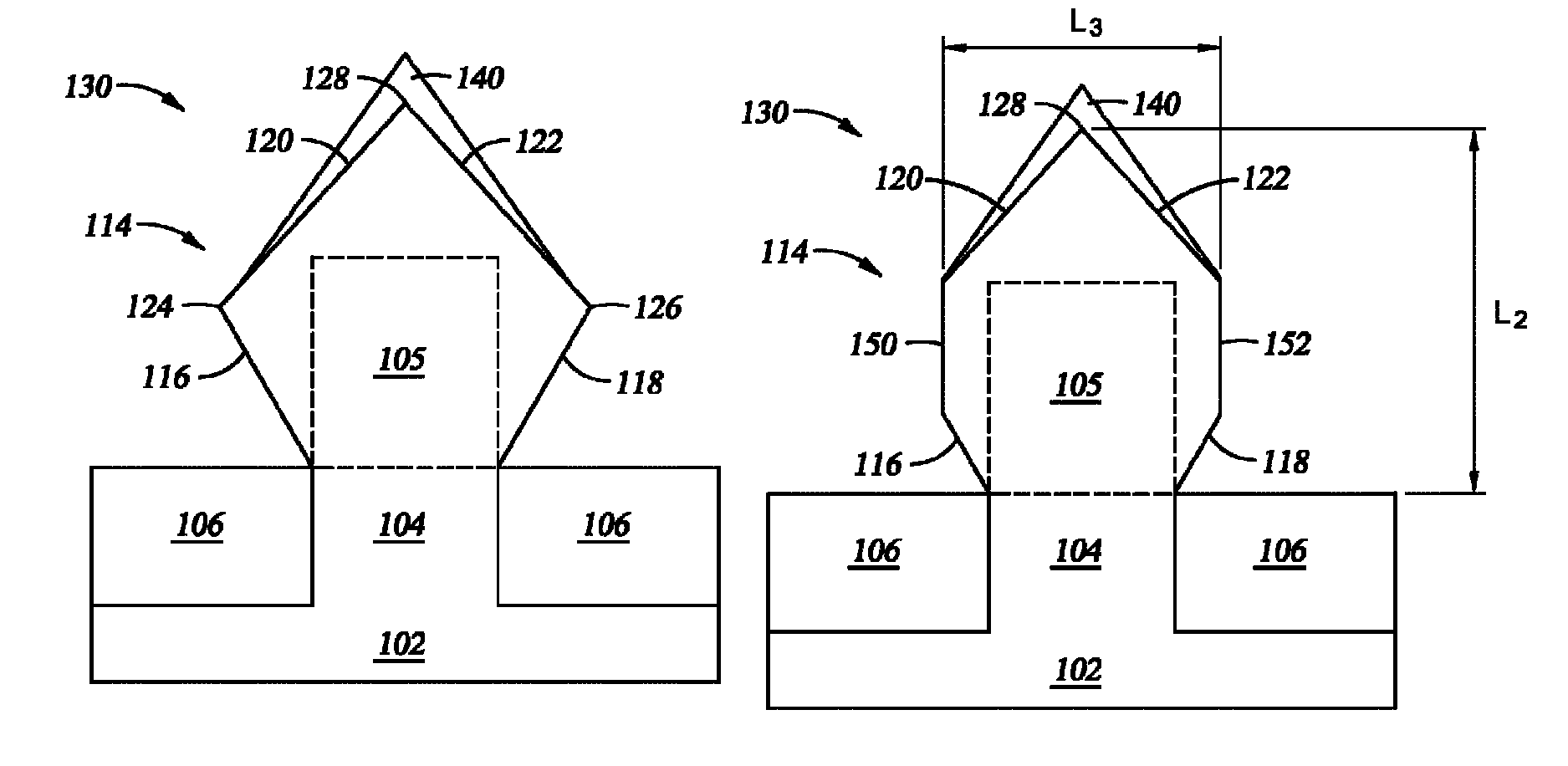 Method of modifying epitaxial growth shape on source drain area of transistor