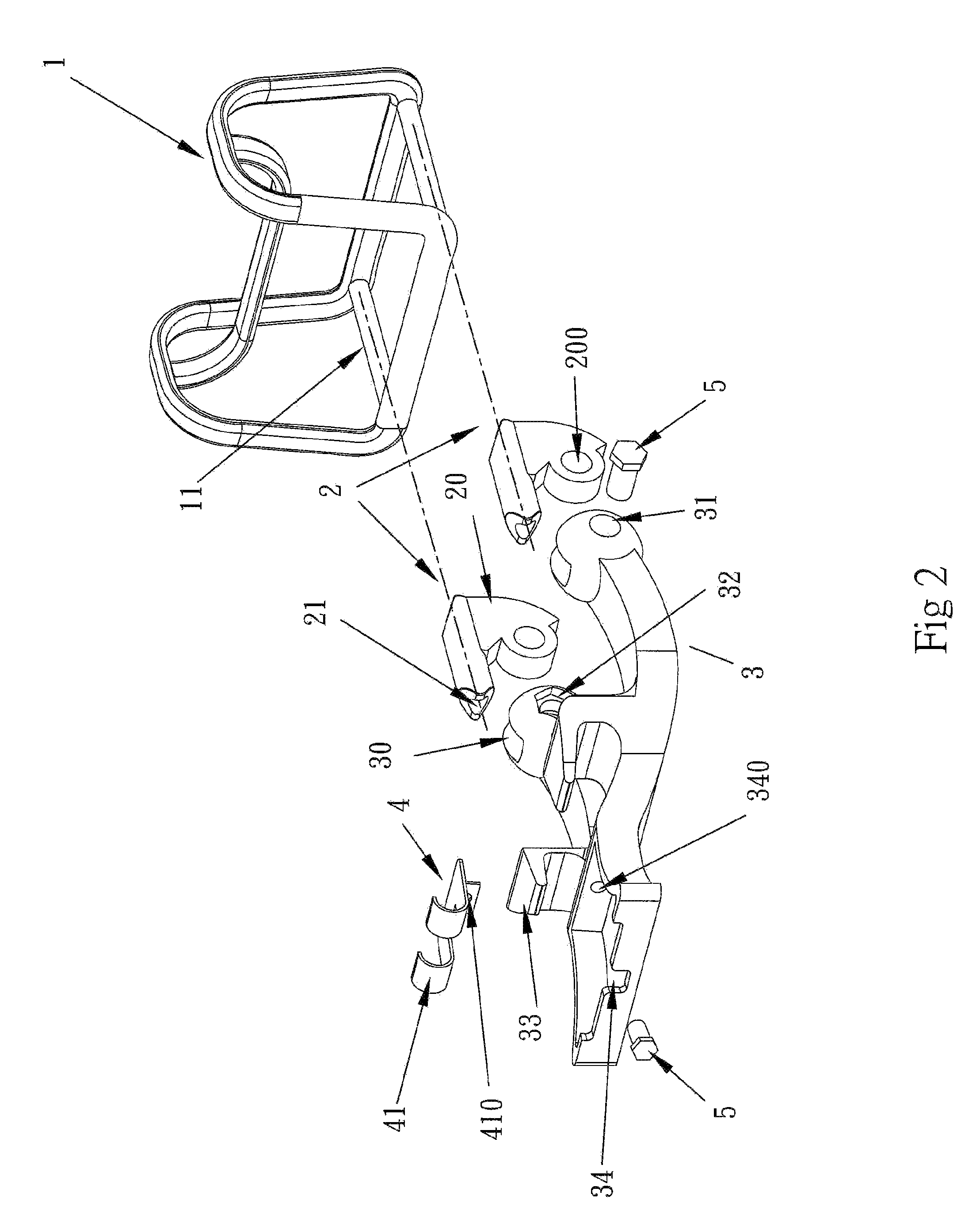 Headrest for an office chair