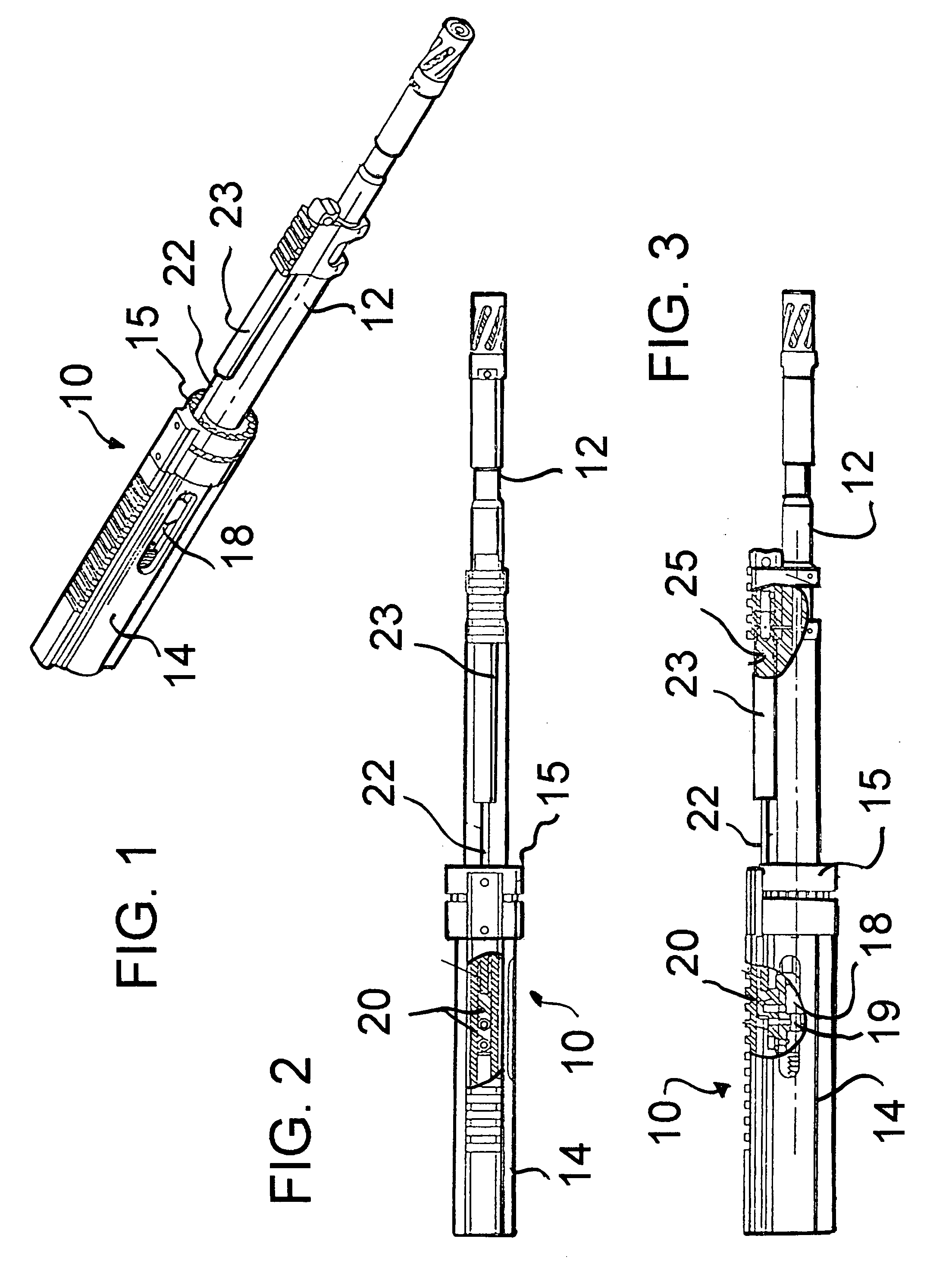 Firearm bolt carrier with mechanical/gas key