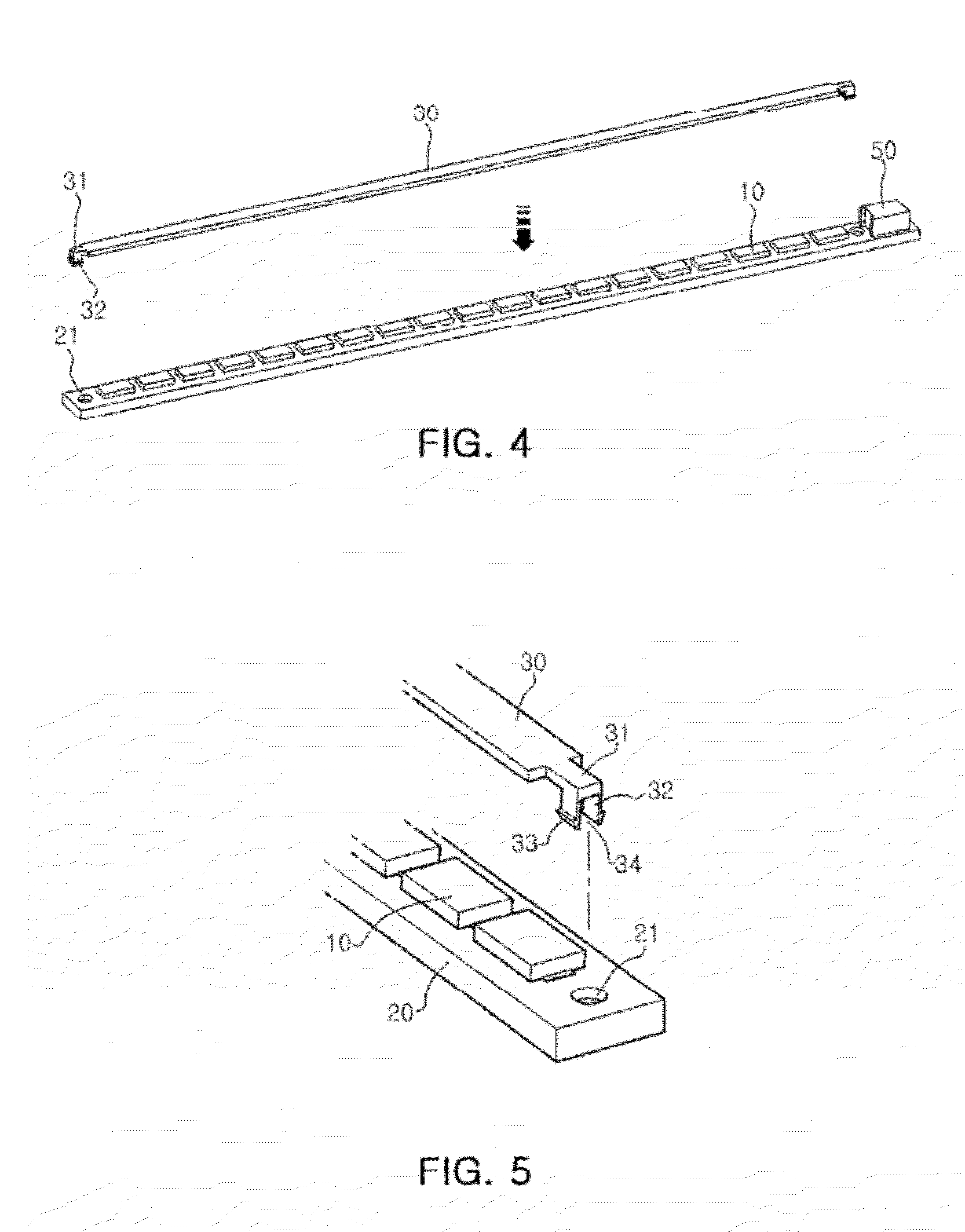 Light emitting module and backlight unit using the same