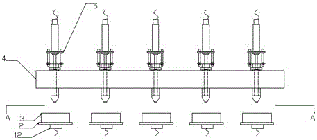 A multi-head automatic filling system and filling method