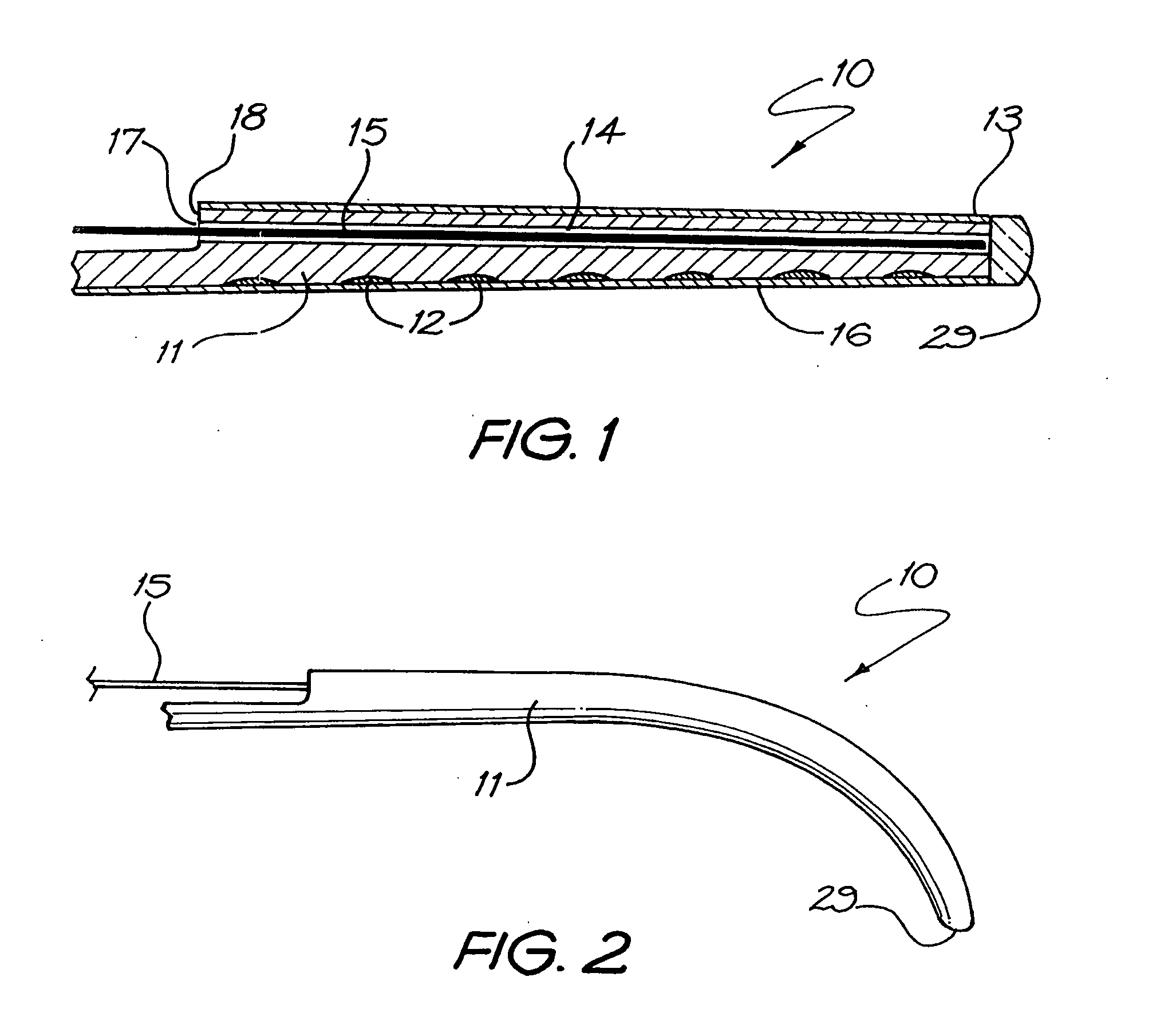 Optic fibre device