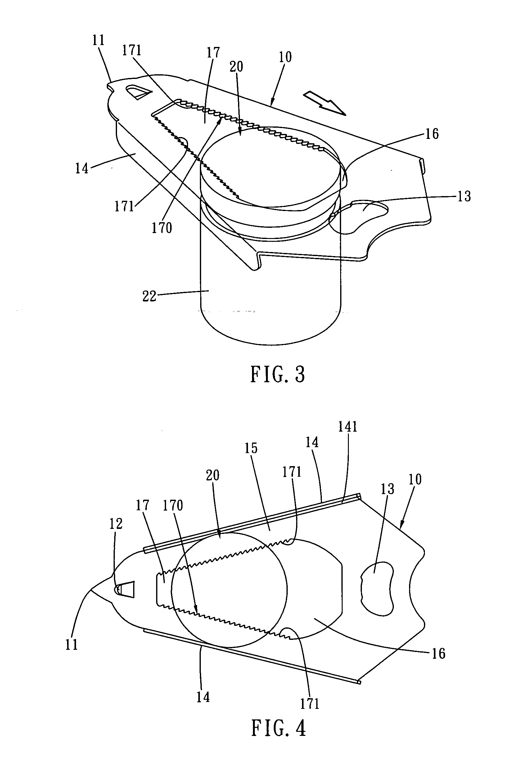 Multifunctional opener