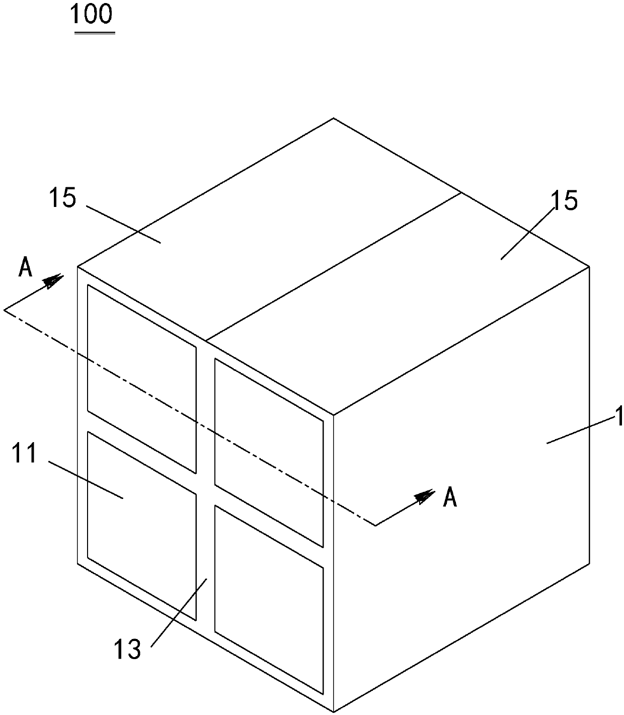 Dry type paint mist filtering box device