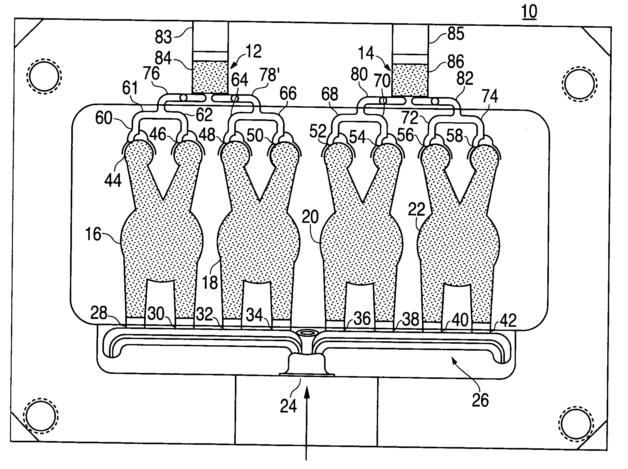 Chill blocks and methods for manufacturing chill blocks