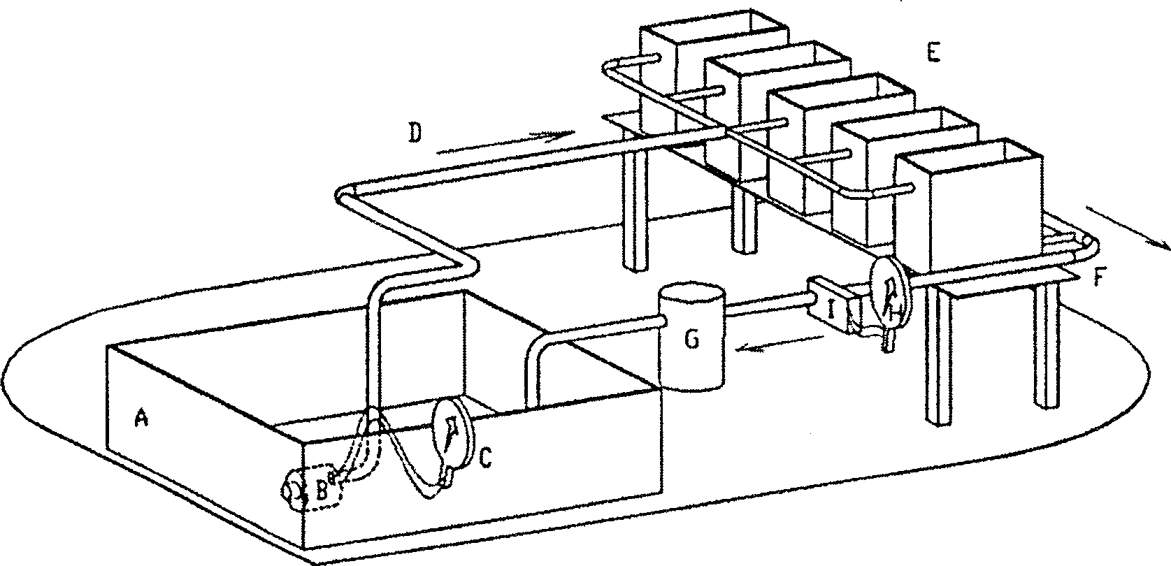 Automation equipment for simulating tide motion of beach