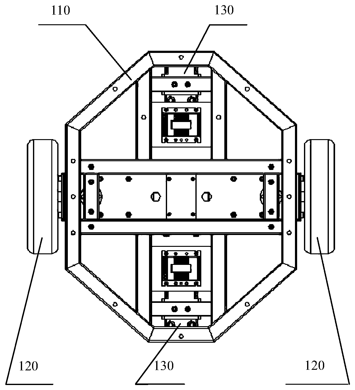 Robot chassis and robots