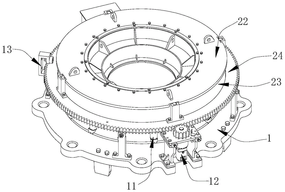 Top frame of cone crusher