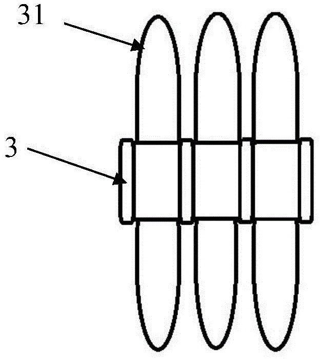 Anti-dislocation left ventricle electrode wire