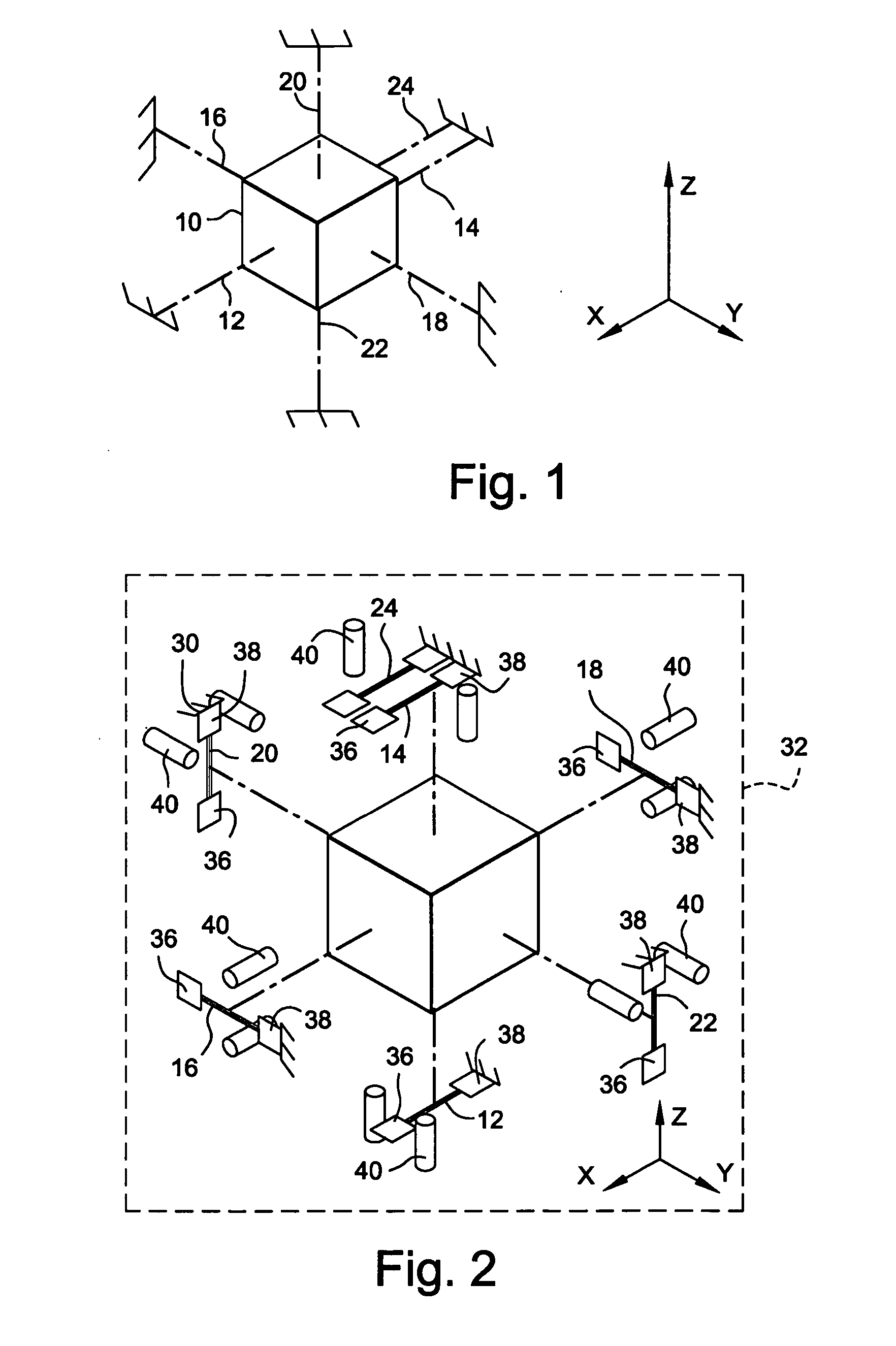 Three axis accelerometer with variable axis sensitivity