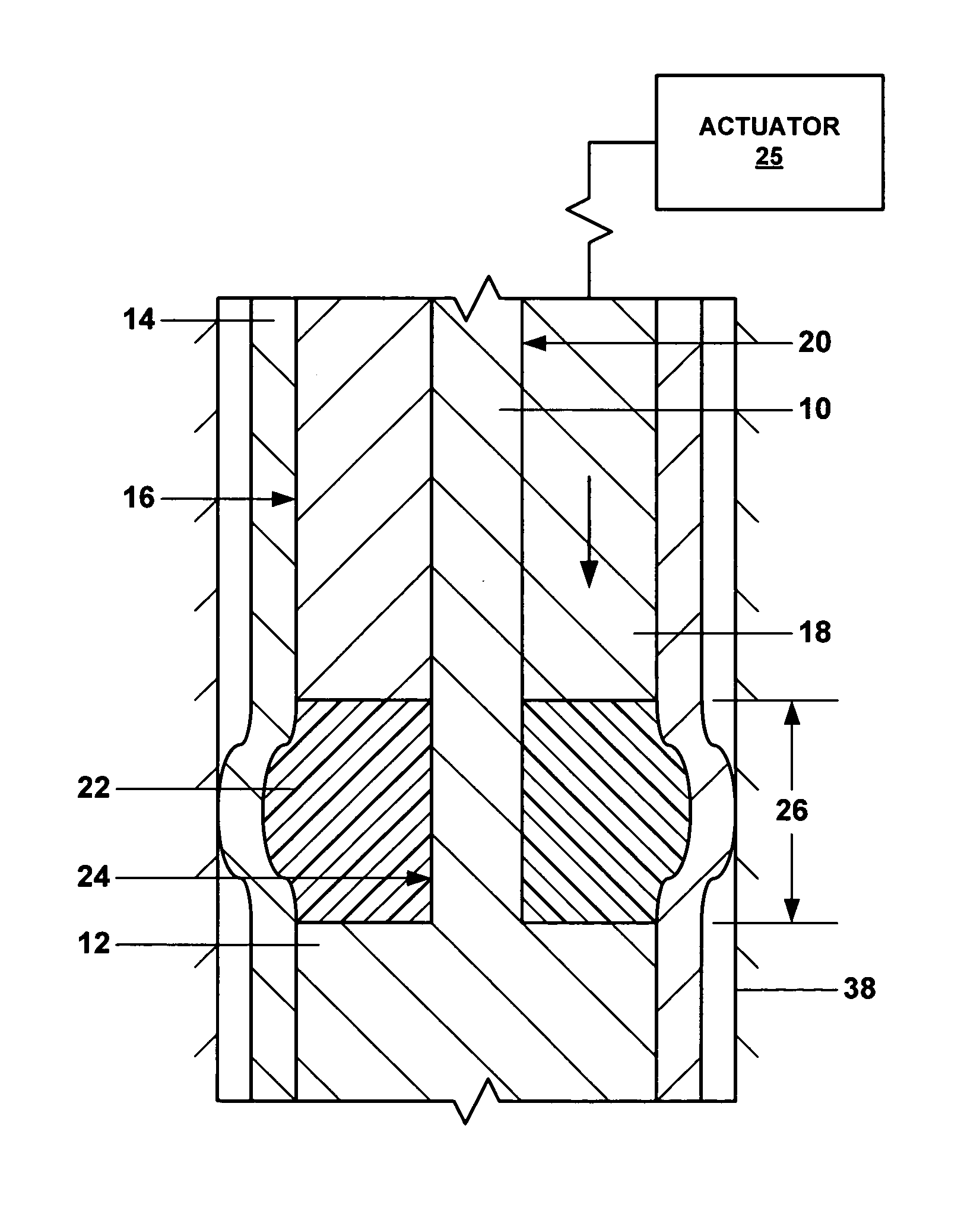 System for radially expanding a tubular member