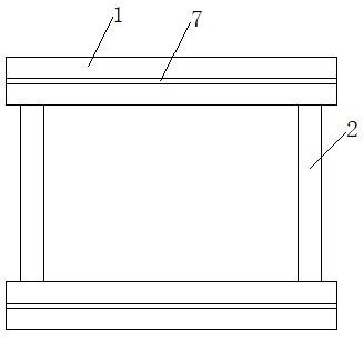 Multi-size supporting frame locking device