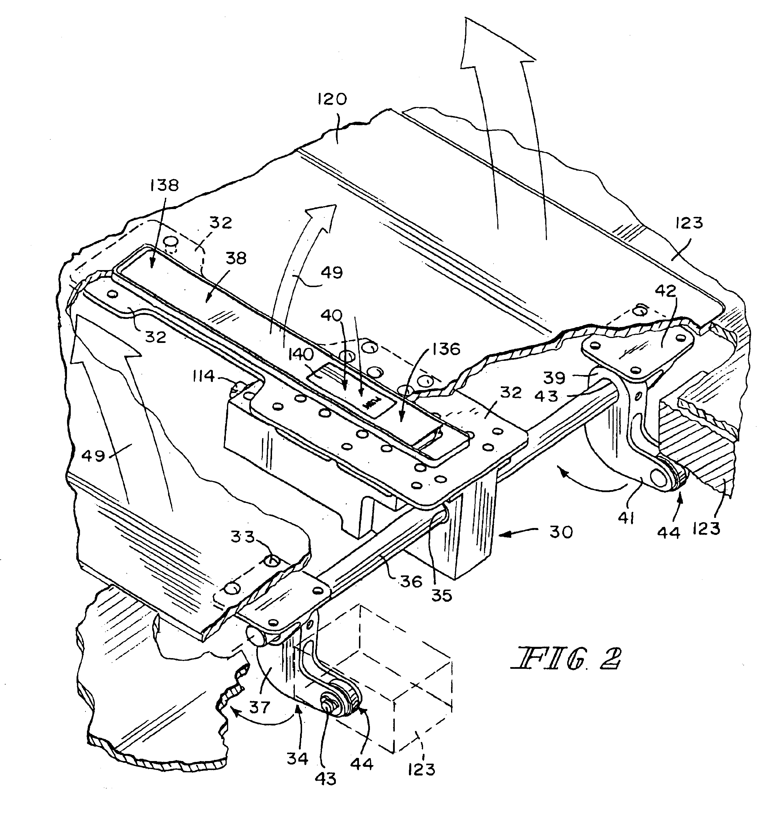 Blowout latch