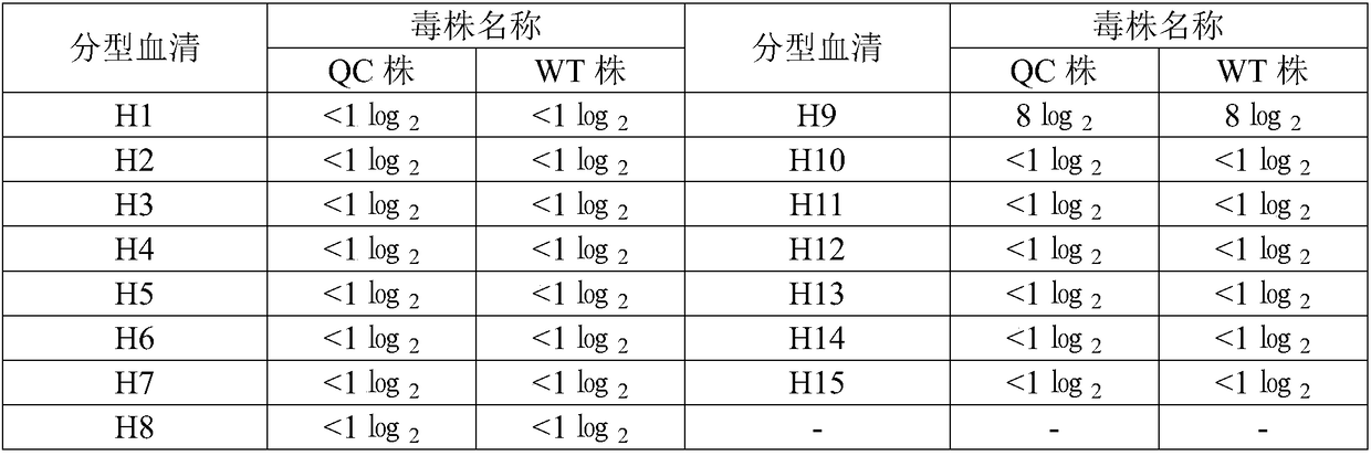 Avian influenza virus H9 subtype divalent inactivated vaccine and preparation method thereof