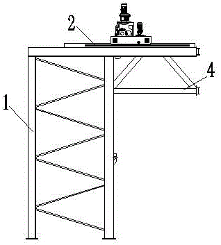 Reverse discharging device of fermenting tank