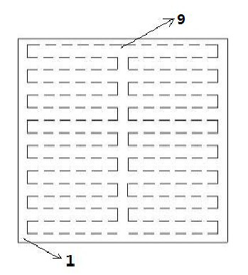 Preparation method of back contact HIT solar battery based on N-type silicon wafer