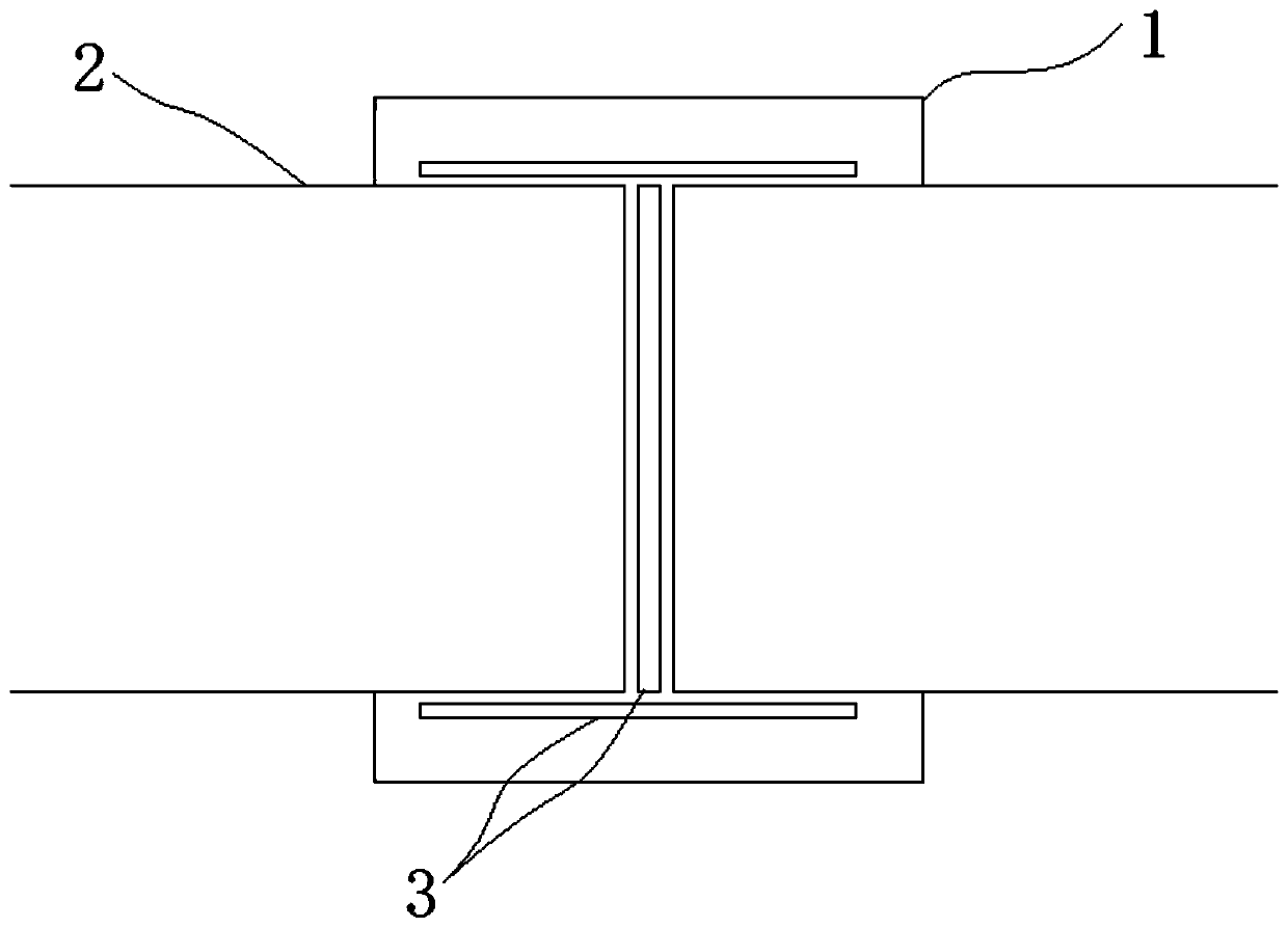 Bridge temporary support and construction method