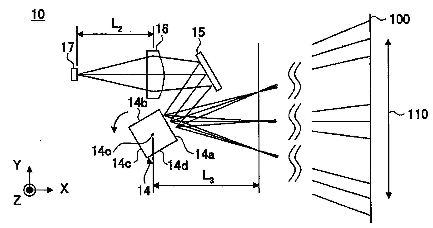 Optical measurement device and vehicle