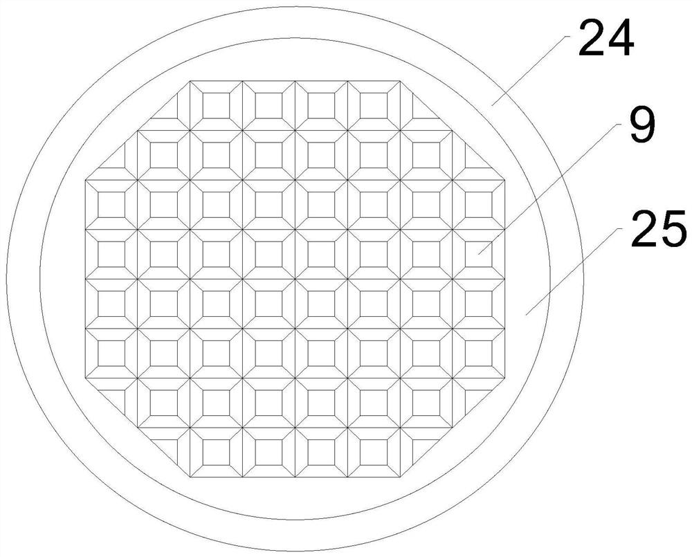 Cooling device for biomass gas production