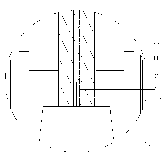 Cable terminal attachment with voltage of 110kV and more