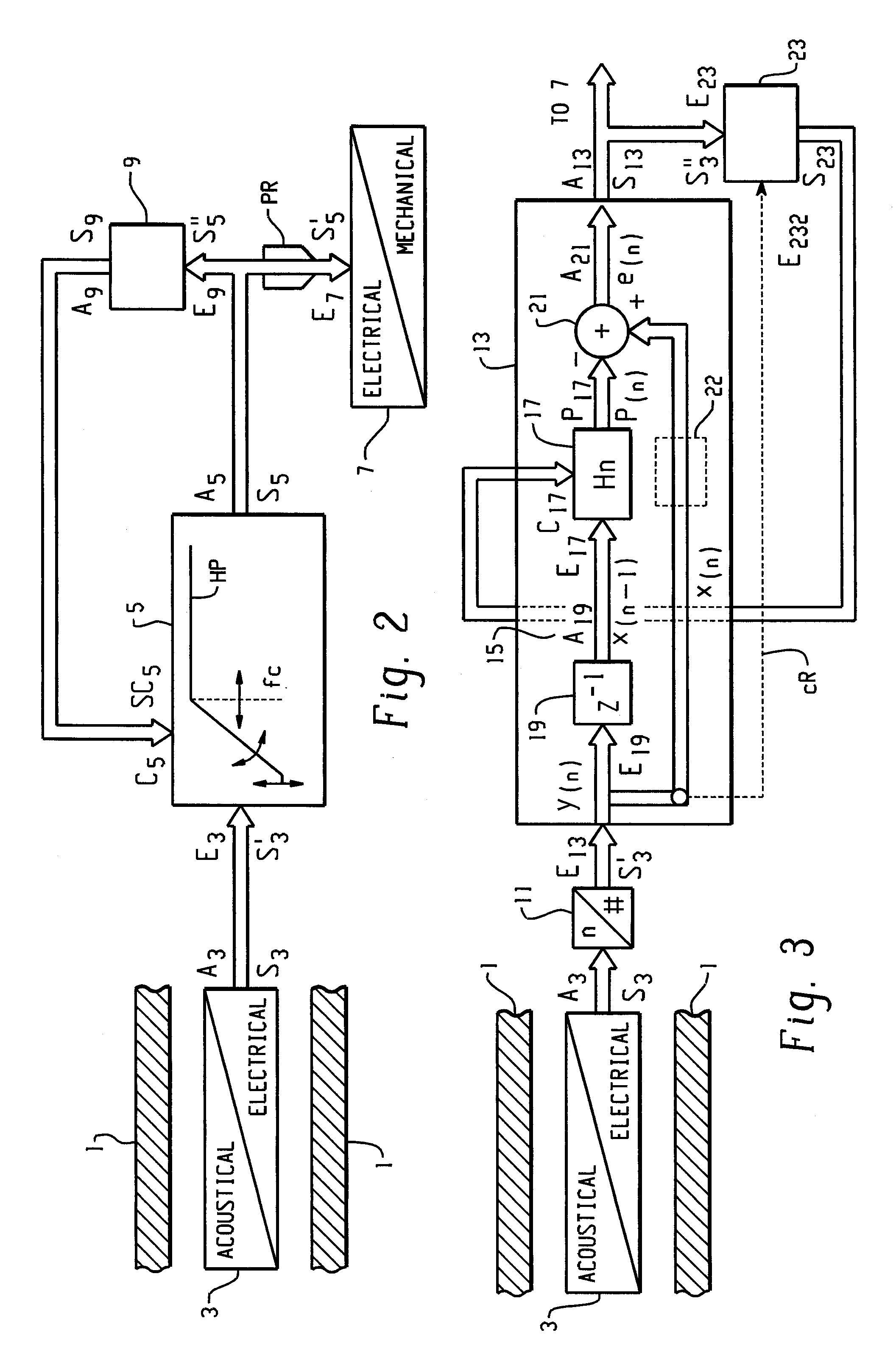 Method for manufacturing acoustical devices and for reducing especially wind disturbances