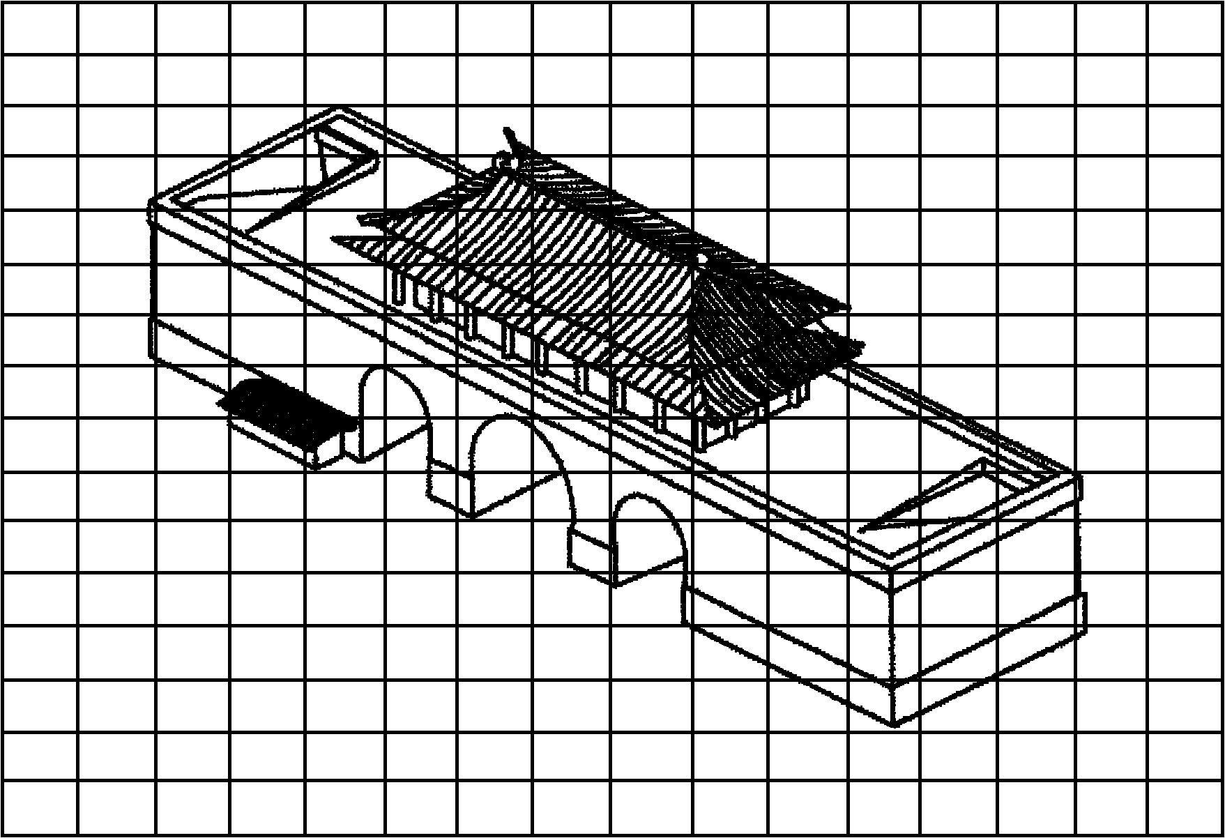 Method for displaying animated image in masking way