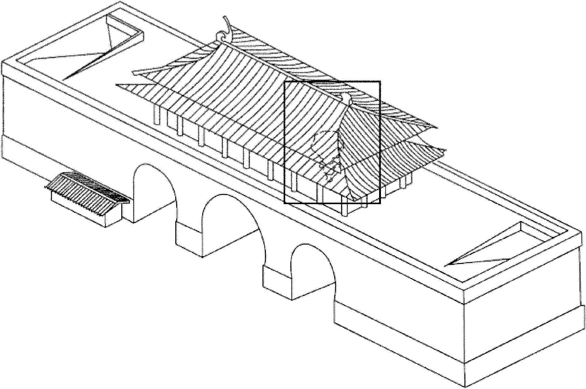 Method for displaying animated image in masking way