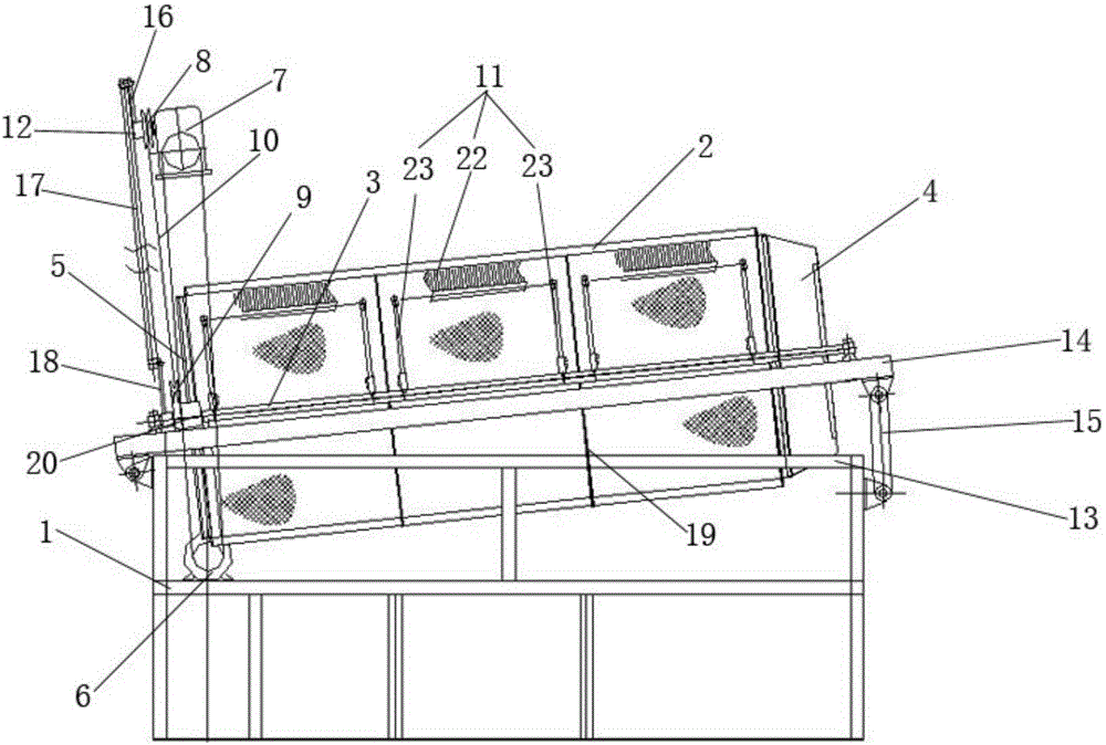 Fresh leaf sorting machine