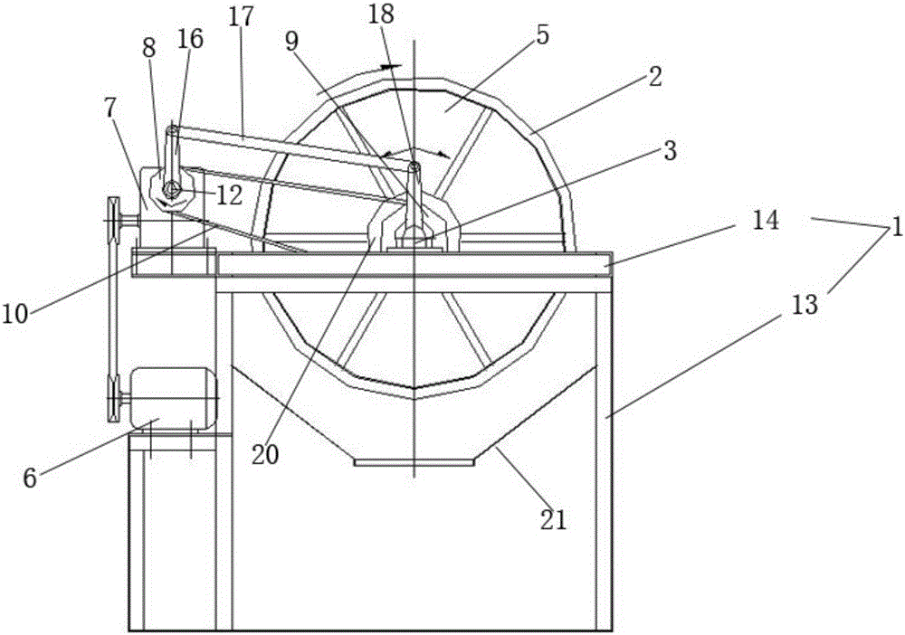 Fresh leaf sorting machine