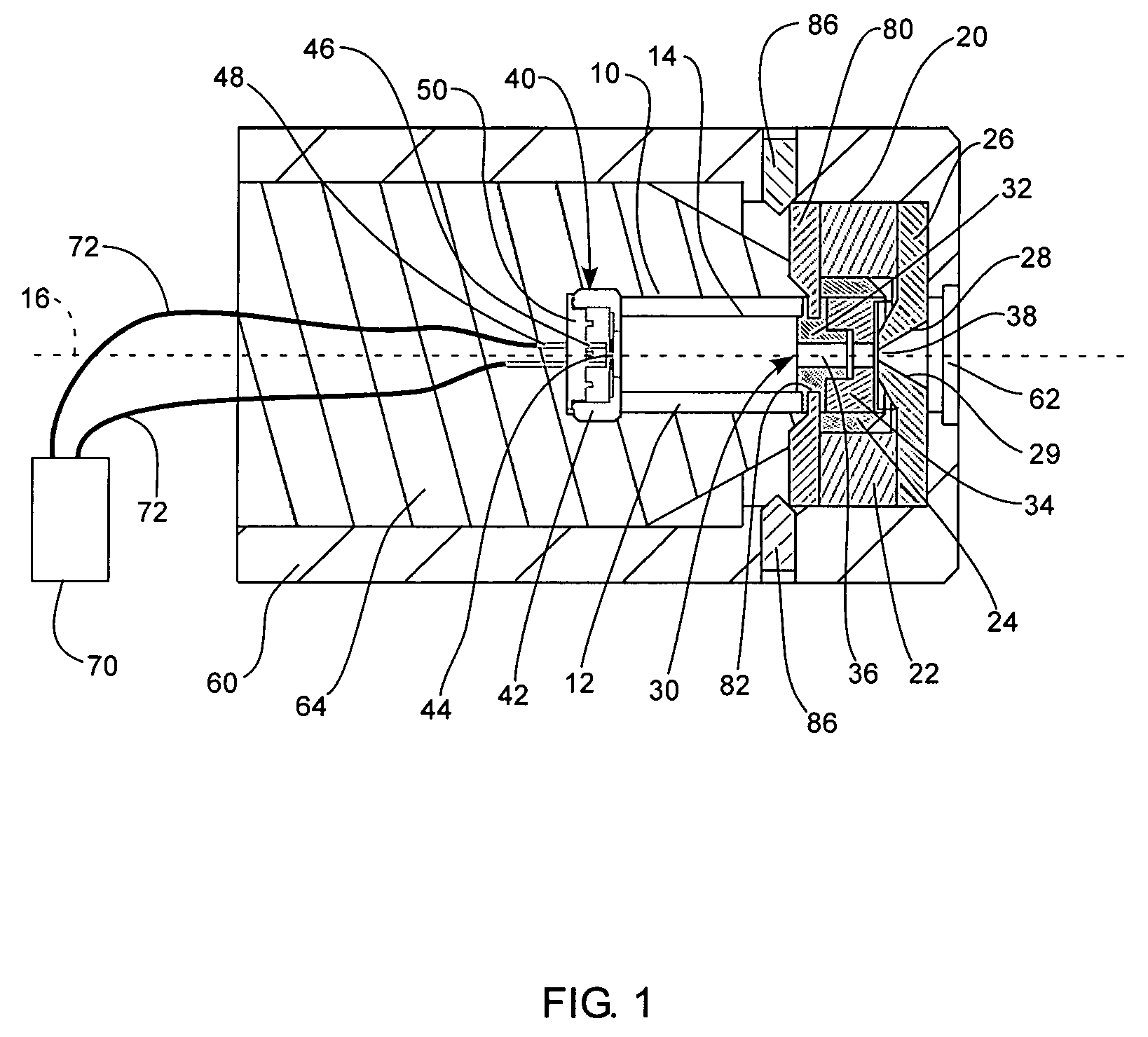 Magnetic head for X-ray source