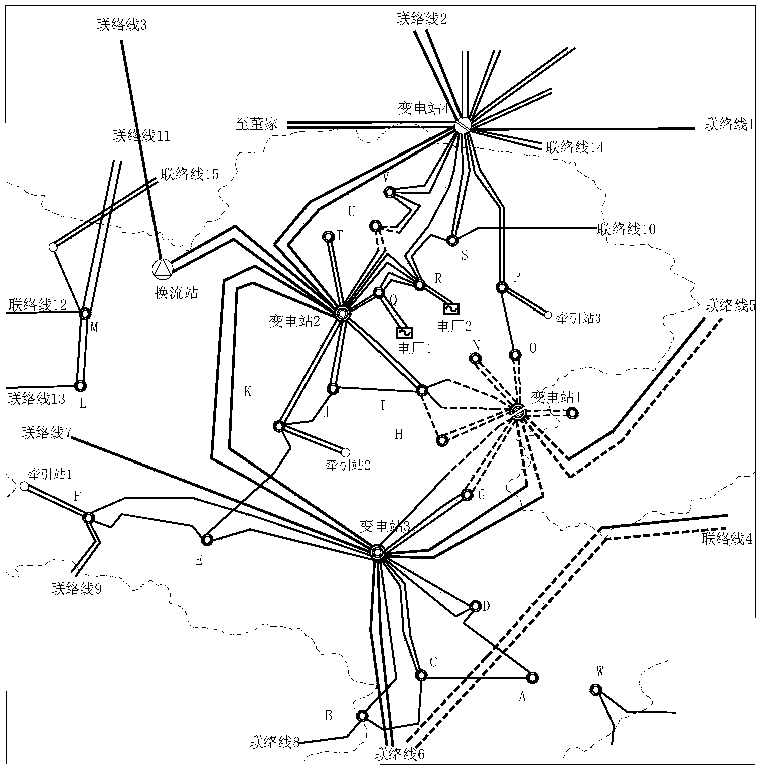 Flexible looped network control system operation and power flow optimization method