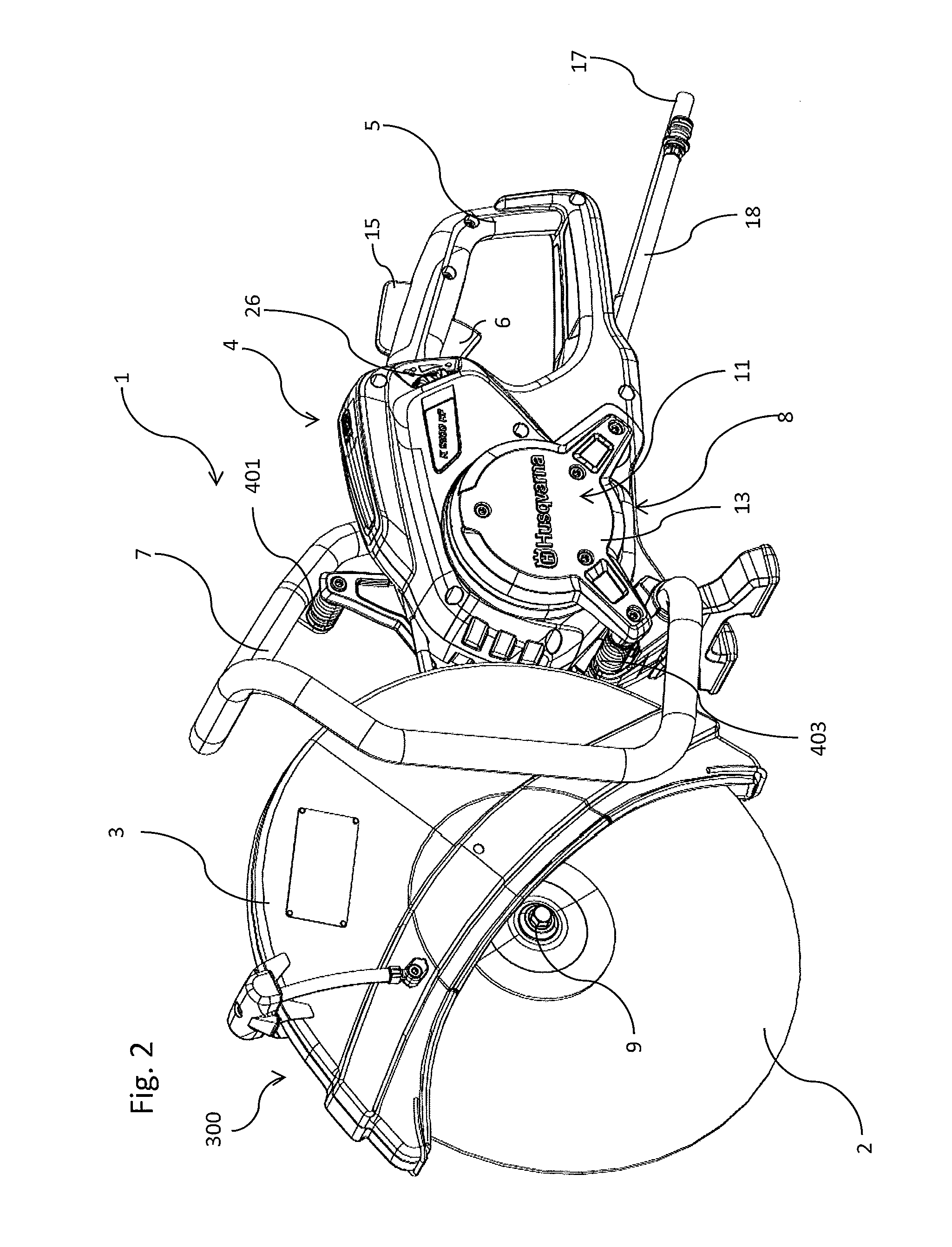 Electric cutting system