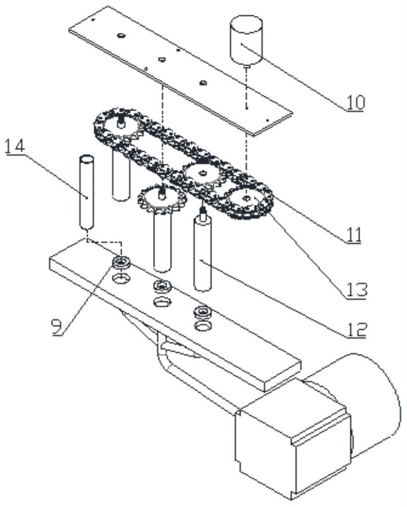 Test tube cleaning device