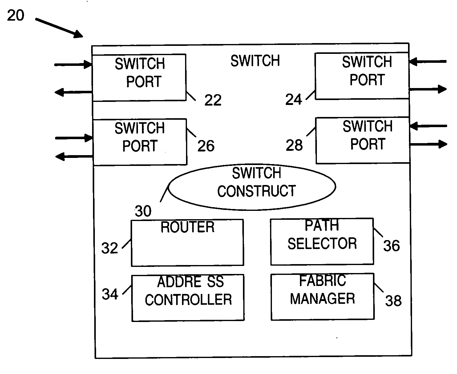 Network path tracing method